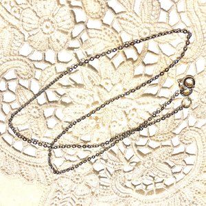 Silver Cable Chain Necklace